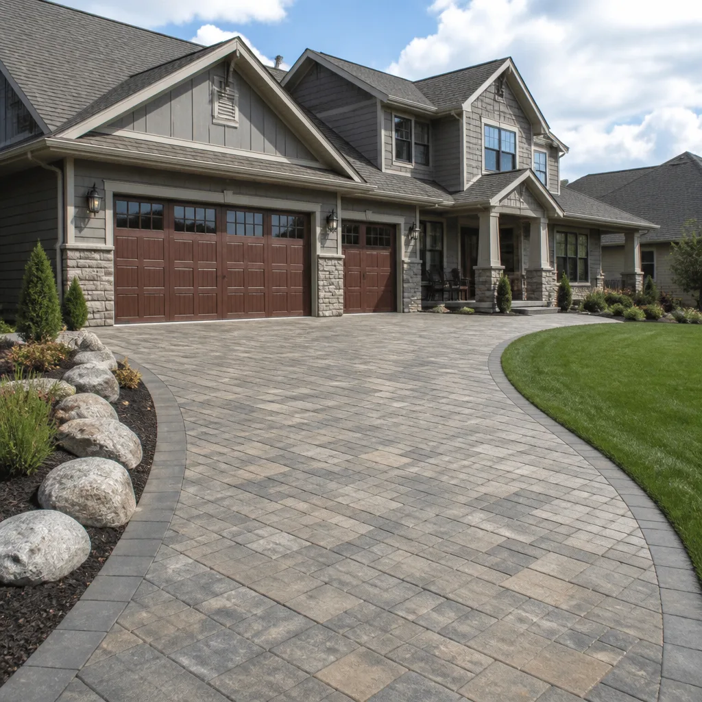 Driveway & pavers